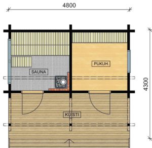 Hirsisauna Suvituuli 1 - 3 _pohja1